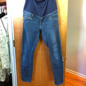 Topshop Full Panel Maternity Moto Leggings